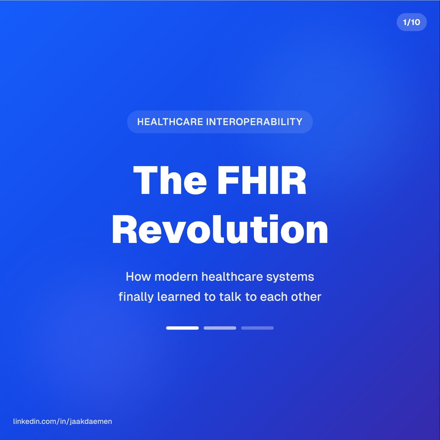 FHIR Standards - Slide 1