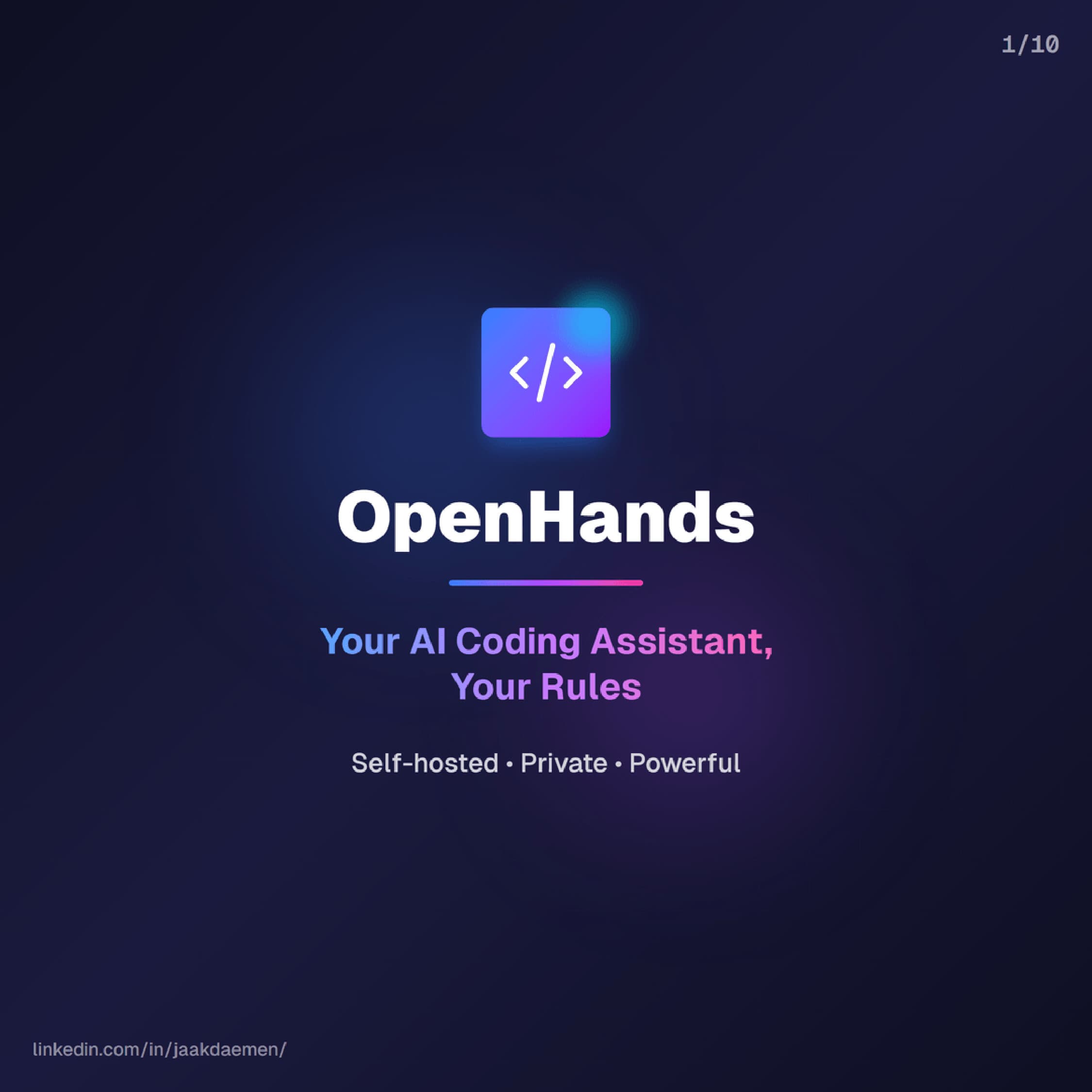 OpenHands - Slide 1